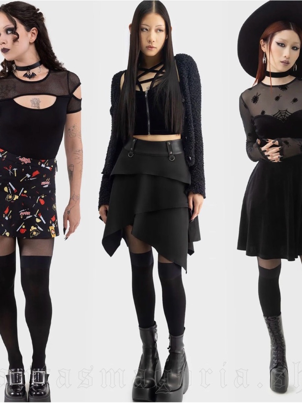 Killstar Alona Tights - Picture 2 of 4